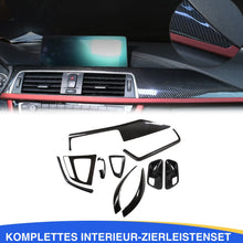 Mavlaro Echtcarbon Innenraum-Komplettset 10-teilig für BMW 3er F30 2011-2018 / 3er F31 2012-2019 / 3er F34 2013-2020 / 4er F32 2013-2020 / 4er F36 2014-2021