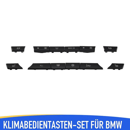 Mavlaro Klimabedienung-Tastenkappen 11/12/14-teilig für BMW F10/F11/F07/F06/F12/F13/F01/F02