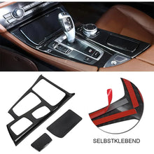 Mavlaro Carbon-Optik Schaltkulissenblende für BMW 5er F10 Linkslenker