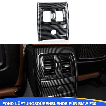 Mavlaro Hecklüftungsdüsen-Rahmenblende in Carbon-Optik für BMW F30/F31/F34 & F32/F36