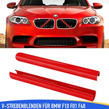 Mavlaro V-Brace Abdeckung Grillstreifen 2 Stück für BMW F10/F11/F45/F46/F48/F39