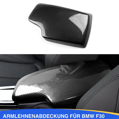 Mavlaro Mittelarmlehnen-Abdeckung in Carbon-Optik für BMW 3er F30/F31