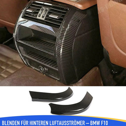 Mavlaro Fond-Luftauslass Seitenblenden Carbon-Optik 3M für BMW 5er F10 2011-2017