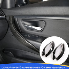 Mavlaro Echtcarbon Innentürgriff-Blenden für BMW 3er F30/F34 & 4er F36