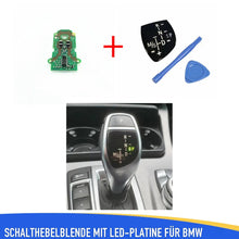 Mavlaro Wählhebelblende mit LED-Platine für BMW 5er F07 2009-2017 / 5er F10 2010-2017 / 6er F06 2012-2018 / 6er F12 2011-2018 / 7er F02 2008-2015