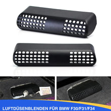 Mavlaro Sitzunterseiten-Luftauslass Gitter 2 Stück für BMW 3er F30 2011-2018 / 3er F31 2012-2019 / 3er F34 2013-2020 / 4er F32 2013-2020 / 4er F33 2013-2020 / 4er F36 2014-2021 / 3er F80 2014-2018 / 4er F82 2013-2020 / 4er F83 2013-2020