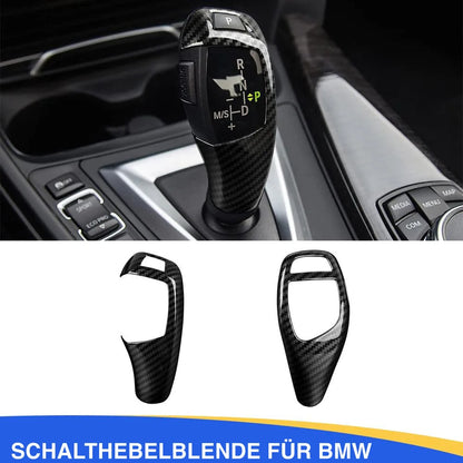 Mavlaro Schaltknauf-Abdeckung in Carbon-Optik für BMW F20-F36/F07/F10/F11/F06/F12/F13/X3-X6