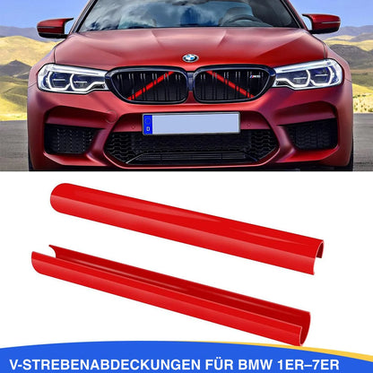 Mavlaro V-Brace Abdeckung Grillstreifen 2 Stück für BMW 1er-8er F20/F30/G30/G11