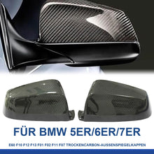 Mavlaro Dry-Carbon Spiegelkappen-Overlays für BMW 5er/6er/7er E60/F10/F12/F13/F01/F02/F07