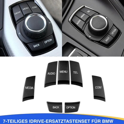 Mavlaro iDrive Tasten Ersatz 7-teilig für BMW F20/F21 F22/F23 F30/F31 F80 F82 F48