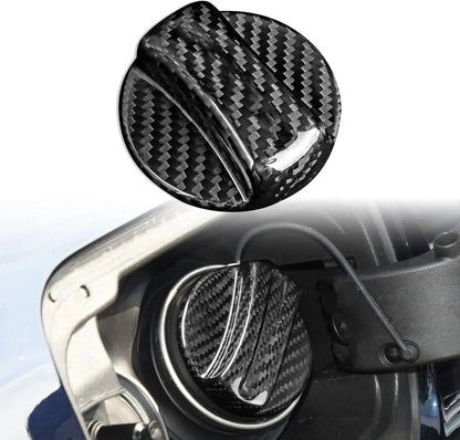 Mavlaro Universelle Echtcarbon Tankdeckel-Blende für BMW E/F/G Serien, X Modelle & Z4