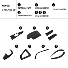 Mavlaro Alcantara-Optik Innenraum-Blenden Set für BMW 3er F30 2011-2018 / 4er F33 2013-2020 / 3er F34 2013-2020 / 4er F36 2014-2021 / 3er F31 2012-2019 / 4er F32 2013-2020