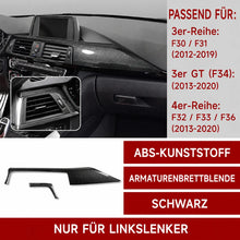 Mavlaro Dashboard-Panelblende in Carbon-Optik für BMW F30/F31/F34 & F32/F33/F36