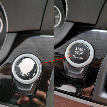 Mavlaro Start-Stop-Knopf Ersatz A/B für BMW F10/F20/F30/F32/F25/F15 2009-2017
