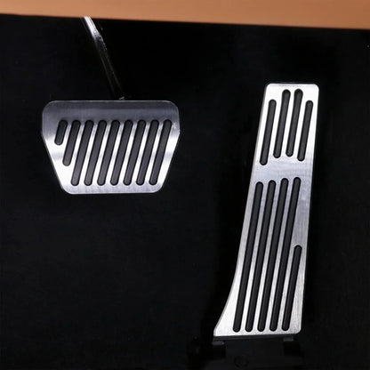 Mavlaro Pedalauflagen Set ohne Bohren für BMW F20 F30 G20 G30 G01 G05 G07