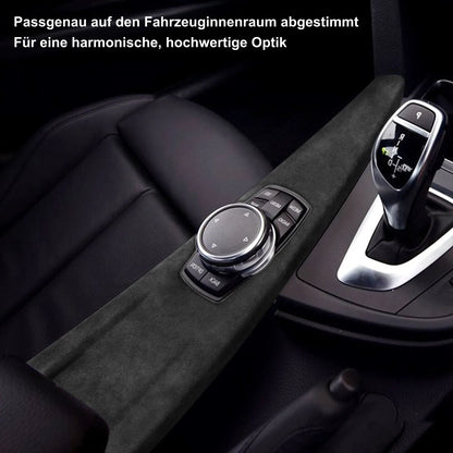 Mavlaro Alcantara-Optik Multimedia-Panel Blende für BMW 3er F30 2011-2018 / 3er F31 2012-2019 / 3er F34 2013-2020 / 4er F32 2013-2020 / 4er F33 2013-2020 / 4er F36 2014-2021