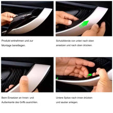 Mavlaro Alcantara-Optik Innentürgriff-Abdeckung 2/4-teilig für BMW F30-F36 2013-2018