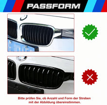 Mavlaro M-Farben Nieren-Zierstreifen für BMW F30 ab 2012 / F32 ab 2014 – 11 Streben Chrom