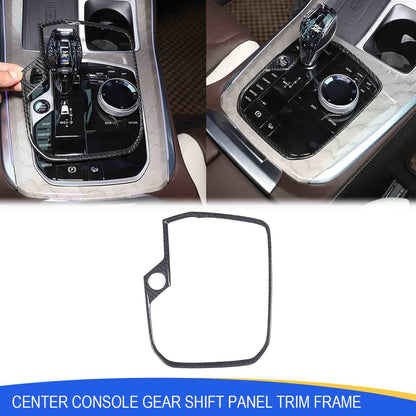 Mavlaro Echtcarbon Schaltpanel-Rahmen für BMW X5/X6/X7/XM G05/G06/G07/G09 2019-2023