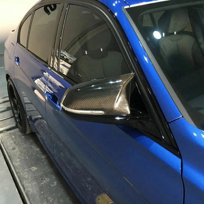 Mavlaro Echtcarbon/Forged-Carbon Spiegelkappen Ersatz für BMW F30/F31/F32/F36 & X1 E84