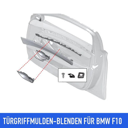 Mavlaro Innentürgriffmulden-Abdeckungen 4-teilig für BMW 5er F10 2010-2017 / 5er F11 2010-2017