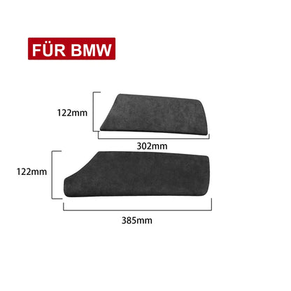 Mavlaro Alcantara-Optik Mittelarmlehnen-Abdeckung 2-teilig für BMW 5er F10 2010-2017 / 5er F11 2010-2017