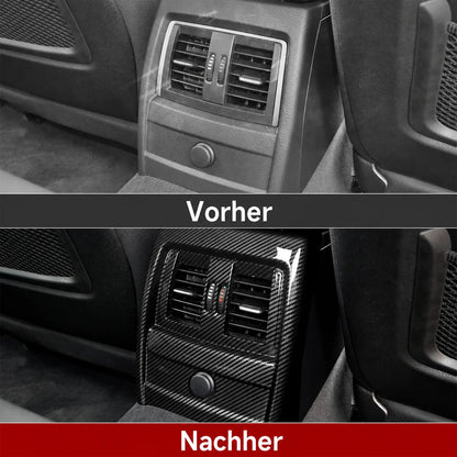 Mavlaro Hecklüftungsdüsen-Rahmenblende in Carbon-Optik für BMW F30/F31/F34 & F32/F36