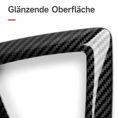 Mavlaro Schaltkulissenrahmen-Blende in Carbon-Optik für BMW F20/F21/F22/F23/F30-F36