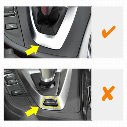 Mavlaro Schaltkulissen-Panelblende in Carbon-Optik für BMW F30/F31/F34 & F32/F33/F36