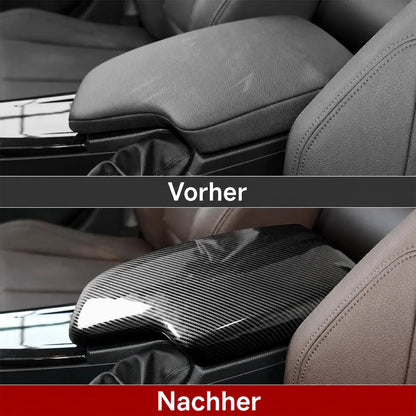 Mavlaro Mittelarmlehnen-Abdeckung in Carbon-Optik für BMW 3er F30/F31