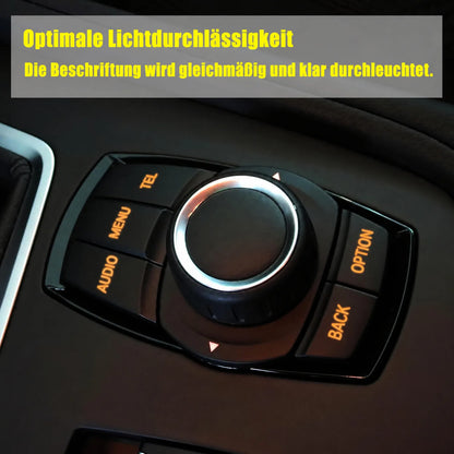 Mavlaro iDrive Tasten Ersatz 7-teilig für BMW F20/F21 F22/F23 F30/F31 F80 F82 F48