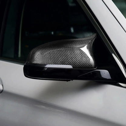 Mavlaro Echtcarbon Spiegelkappen Ersatz für BMW 5er F10 2010-2017 / 5er F11 2010-2017 / 5er F07 2009-2017 / 6er F06 2012-2018 / 6er F12 2011-2018 / 6er F13 2011-2017 / 7er F01 2008-2015 / 7er F02 2008-2015