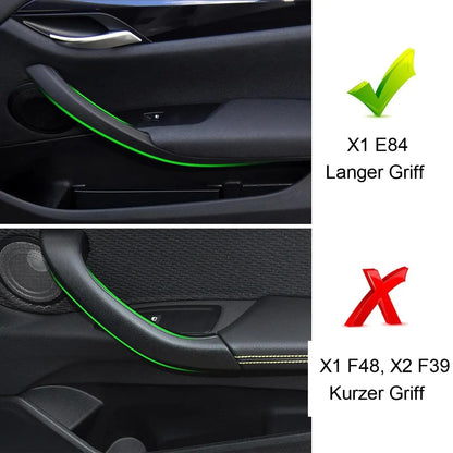 Mavlaro Innentürgriff-Abdeckungen ohne Ausbau für BMW X1 E84 2009-2015