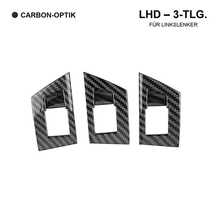 Mavlaro Fensterheberschalter-Blenden für BMW 5er F10 2010-2017 / 5er F11 2010-2017