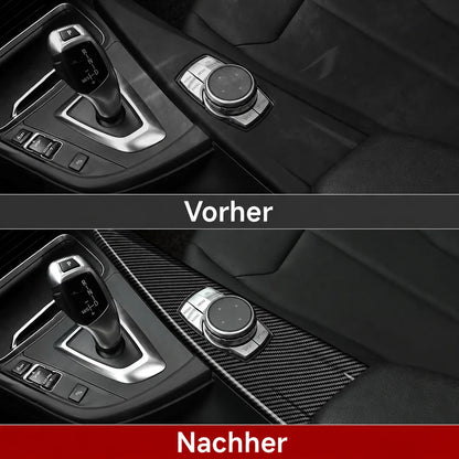 Mavlaro Multimedia-Blende Carbon-Optik 3M für BMW 3er F30/F31/F34 & 4er F32/F36