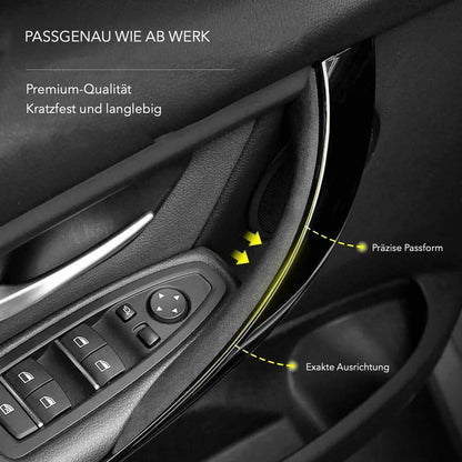 Mavlaro Alcantara-Optik Innentürgriff-Abdeckung 2/4-teilig für BMW F30-F36 2013-2018