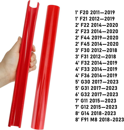 Mavlaro V-Brace Abdeckung Grillstreifen 2 Stück für BMW 1er-8er F20/F30/G30/G11