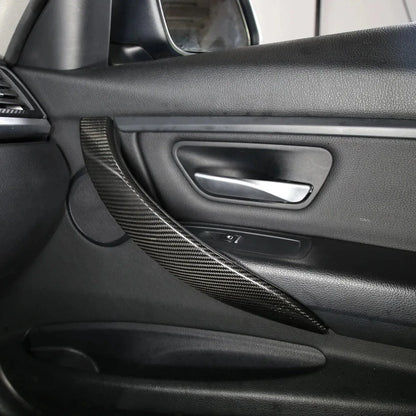 Mavlaro Echtcarbon Innentürgriff-Blenden für BMW 3er F30/F34 & 4er F36
