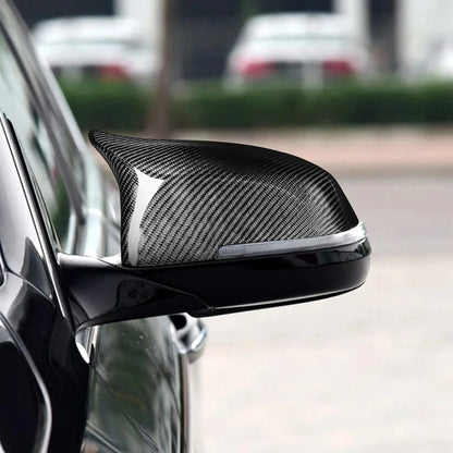 Mavlaro Echtcarbon Spiegelkappen Ersatz für BMW 5er F10 2010-2017 / 5er F11 2010-2017 / 5er F07 2009-2017 / 6er F06 2012-2018 / 6er F12 2011-2018 / 6er F13 2011-2017 / 7er F01 2008-2015 / 7er F02 2008-2015
