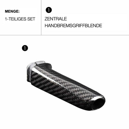 Mavlaro Echtcarbon Handbremsgriff-Ersatz für BMW 3er F30 2011-2018 / 4er F36 2014-2021 / 3er F31 2012-2019 / 3er F34 2013-2020 / 4er F32 2013-2020 / 4er F33 2013-2020