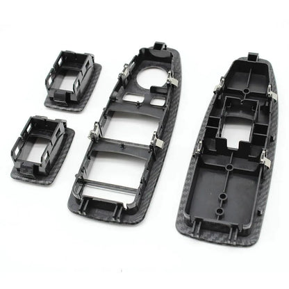 Mavlaro Fensterheberschalter-Blenden 4-teilig als Ersatzteil für BMW 1er F20 2011-2019 / 3er F30 2011-2018 / 3er F31 2012-2019 / 3er F34 2013-2020 / 4er F36 2014-2021 / 3er F80 2014-2018 / 1er F21 2011-2019