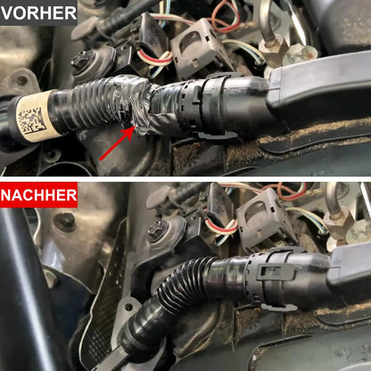 Mavlaro Kurbelgehäuseentlüftung Schlauch 11127584128 für BMW N55 E90 F10 F25 F15