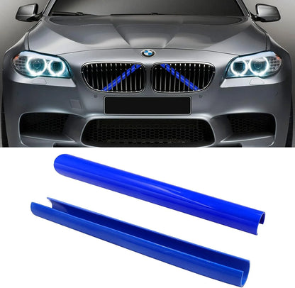 Mavlaro V-Brace Abdeckung Grillstreifen 2 Stück für BMW F10/F11/F45/F46/F48/F39