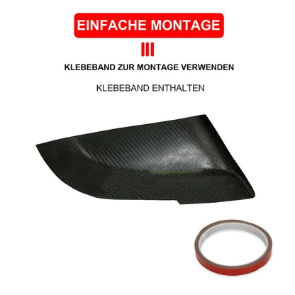 Mavlaro Echtcarbon Spiegelkappen Ersatz für BMW 7er F01 2008-2015 / 7er F02 2008-2015 / 5er F10 2010-2017 / 5er F11 2010-2017 / 5er F07 2009-2017 / 6er F06 2012-2018 / 6er F12 2011-2018 / 6er F13 2011-2017