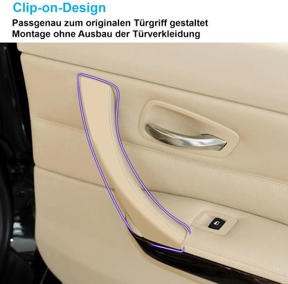 Mavlaro Innentürgriff-Abdeckungen 6-teilig ohne Ausbau für BMW 3er E90 2004-2011 & E91 2005-2012