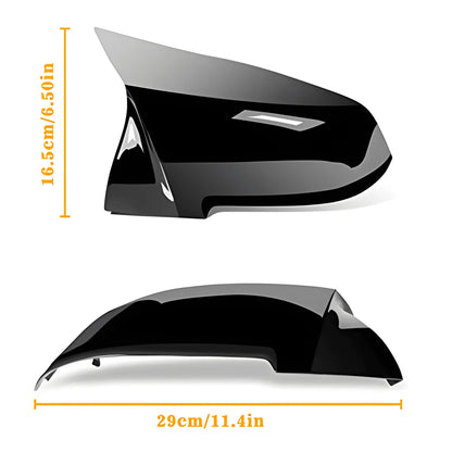 Mavlaro Spiegelkappen Ersatzpaar für BMW F20/F21 F22/F23 F30/F31 F32/F33/F36 F87 E84 2009-2021