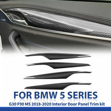 Mavlaro Echtcarbon Türverkleidungs-Blenden Set 4-teilig für BMW 5er G30 & M5 F90 2018-2020