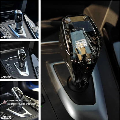 Mavlaro Crystal LED Gangwahlschalter für BMW 3er F30 2011-2018 / 3er F31 2012-2019 / 3er F34 2013-2020