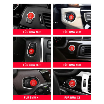 Mavlaro Start-Stop-Knopf Ersatz für BMW E81/E90/E60/E63/E84/E83/E70/E71 2007-2011