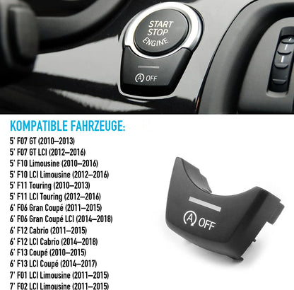 Mavlaro Auto Start Stop A-OFF Taste Ersatz Modell A/B für BMW F10/F11/F07 F06/F12/F13 F01/F02